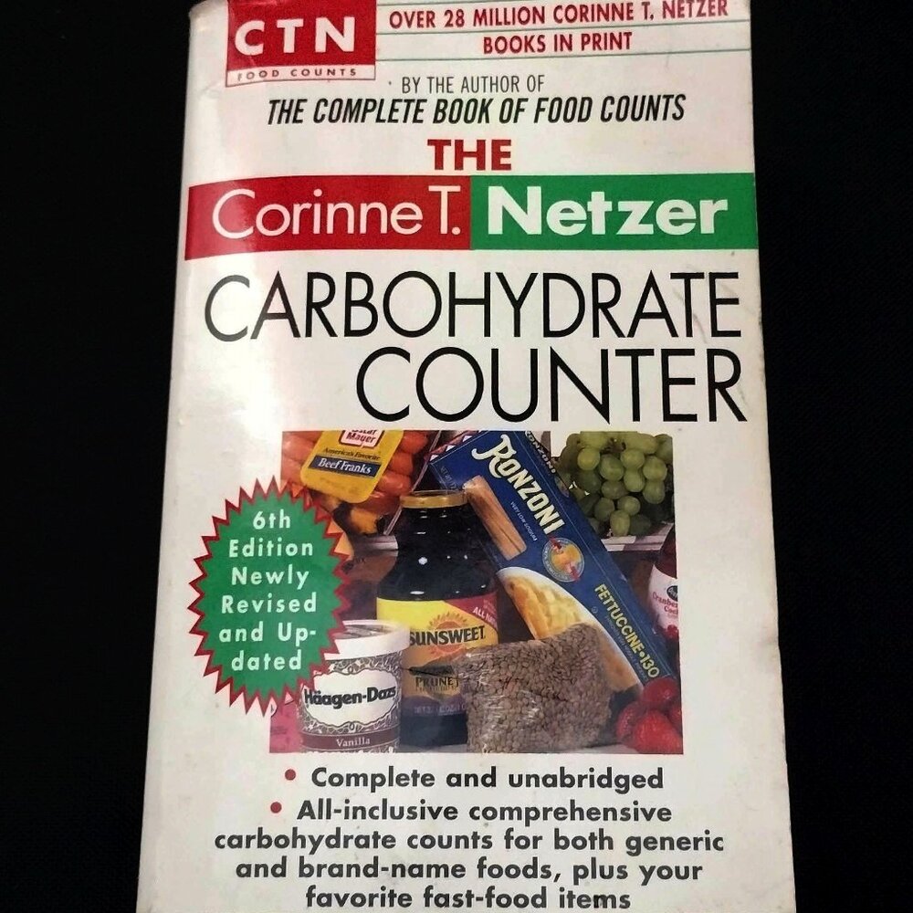 The Corinne T. Netzer Carbohydrate Counter Book